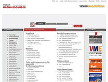 Tablet Screenshot of de.machinetools.net.tw